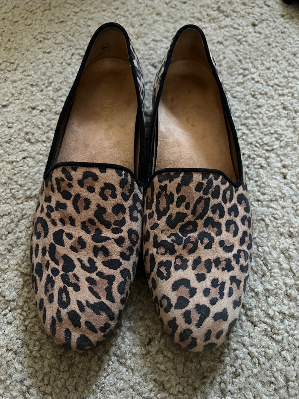 Vionic Willa II Toffee Leopard size 7.5 loafers